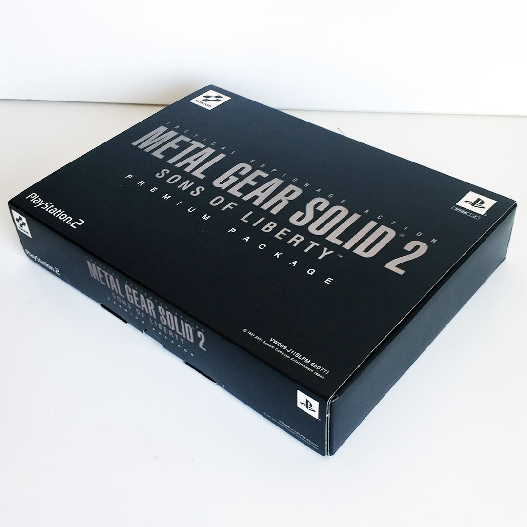 Metal Gear Solid 2 Sons of Liberty Premium Package. Limited 