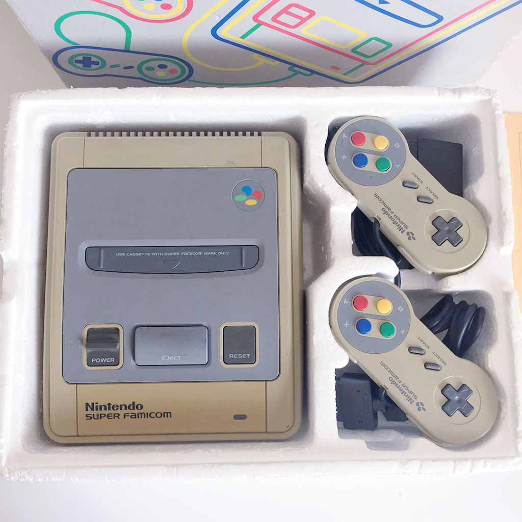 Super Famicom Console Boxed Cib Nintendo Japan Import Retrobit Game