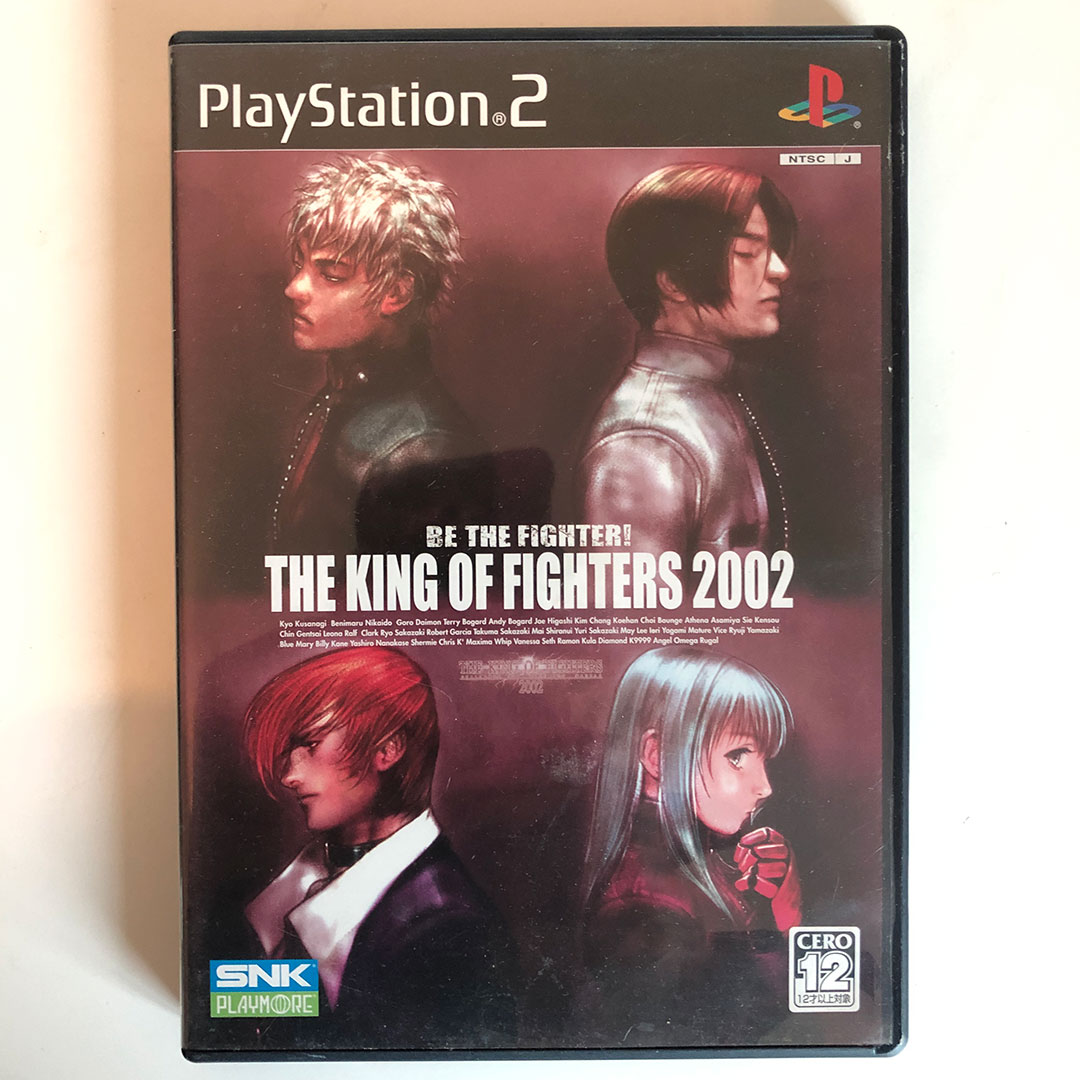 PS2 PlayStation 2 THE KING OF FIGHTERS 2002 Japanese Tested Genuine