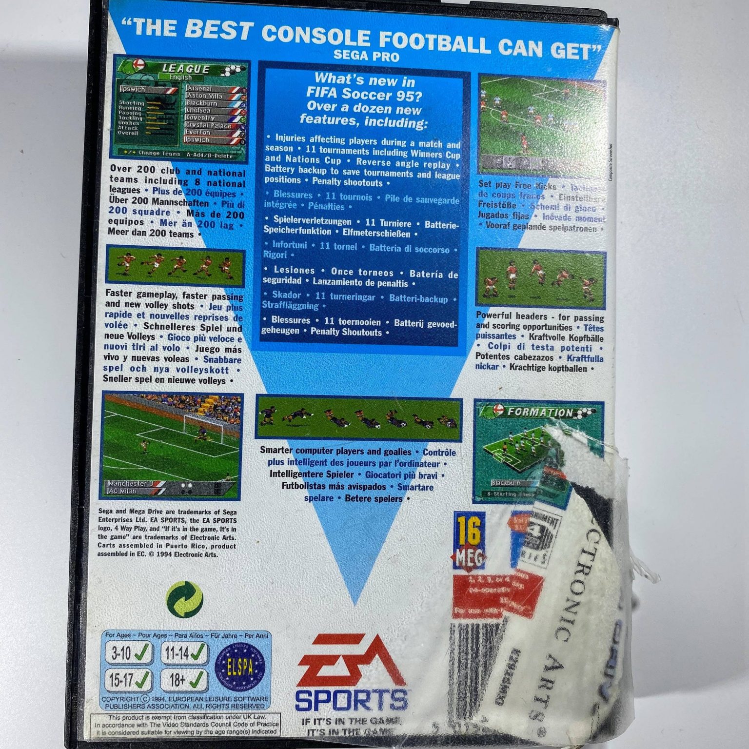 download fifa soccer 95 mega drive